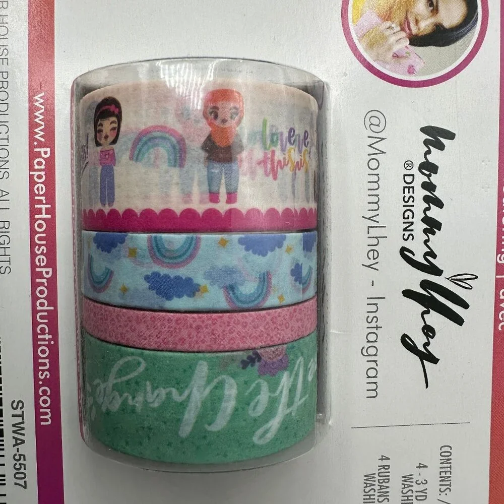 Paper House This Is Us Washi Tape Scrapbooking Planner Craft Set